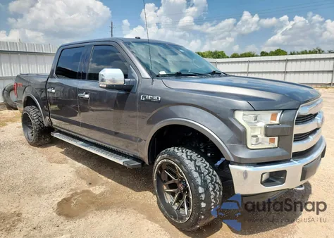 2016 Ford F150 Supercrew из США, поврежденный, VIN 1FTEW1EF9GFC72030